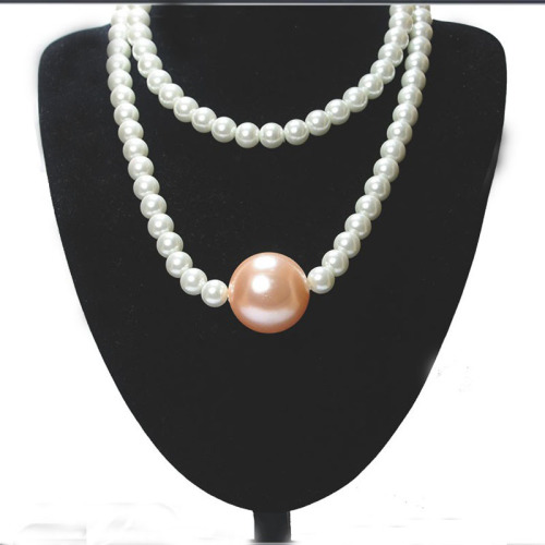 Collar personalizado de la perla de Birthstone