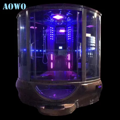 Luxury Shower Rooms: Steam Rooms, Spa Bathtubs, and Massage Steam Cabins