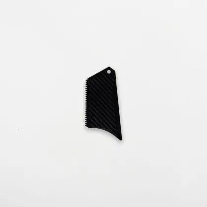 Multifunction Surfboard Wax Comb and Wax Scraper - Portable Black Wax Remover Accessory