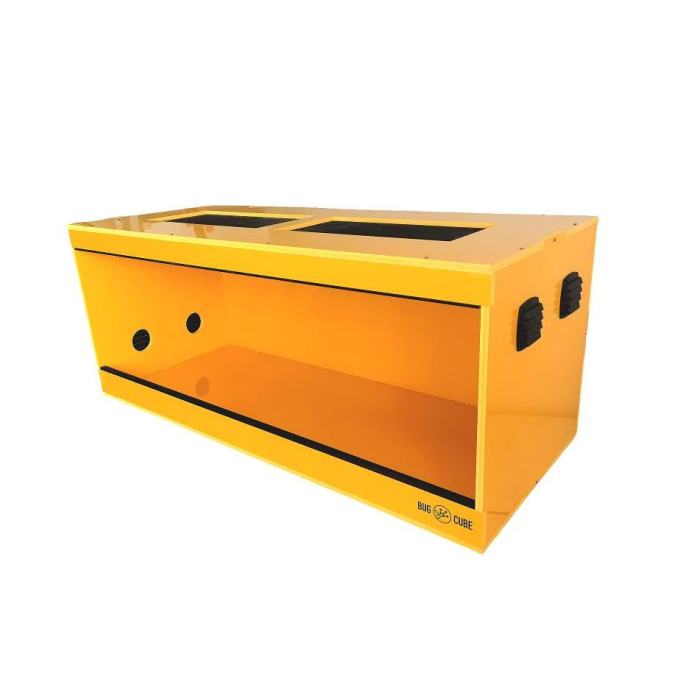 Gabinete de réptil colorido de PVC pintado feito sob encomenda