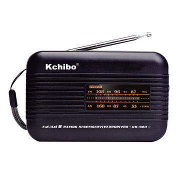 FM/AM pocket radios with slim size, high-quality reception