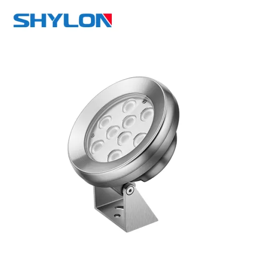 16W Fountain & Swimming Pool Stainless Steel IP68 LED Underwater Light