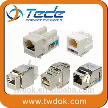 High quality RJ45 cat6 UTP Ketstone Jack