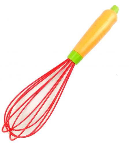 Carrot silicone egg beater