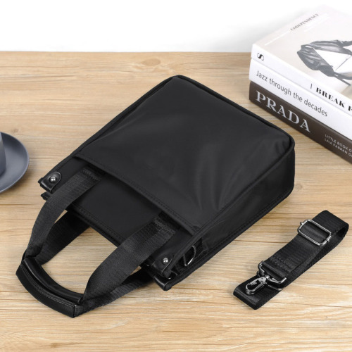 Oxford Black Notebook Business Laptop Handtasche