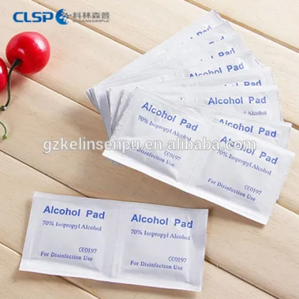 Disposable 75% Ethanol Alcohol Pad