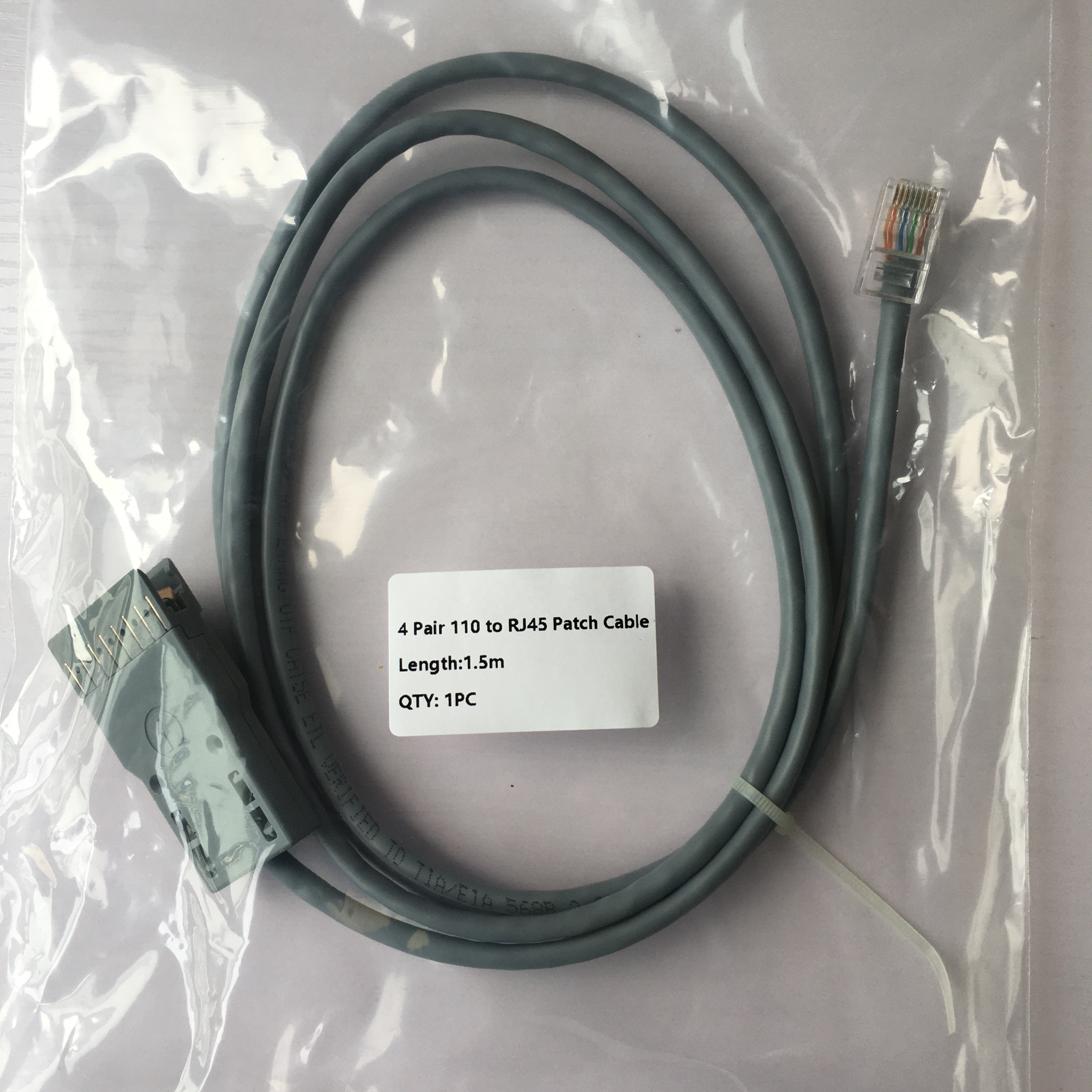4 쌍 110 ~ Rj45 패치 코드, Bossgoo.com의 고품질 4 쌍 110 ~ Rj45 패치 코드