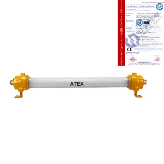 Explosion Proof Fluorescent Light AC 165-265V IP66 Waterproof Atex Certified LEDUN