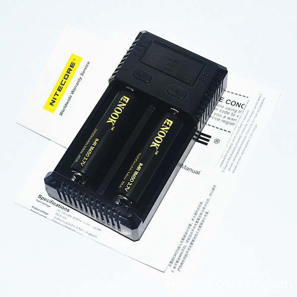 Nitecore New I2 18650 Battery Charger
