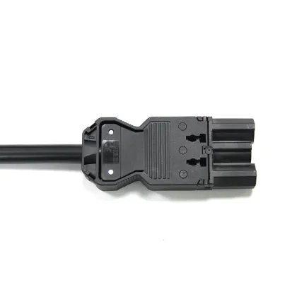 AU Socket Plug to Wieland connector cable assembly