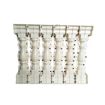 Plastic Concrete Molds for Balcony Balusters and Railing Decorations