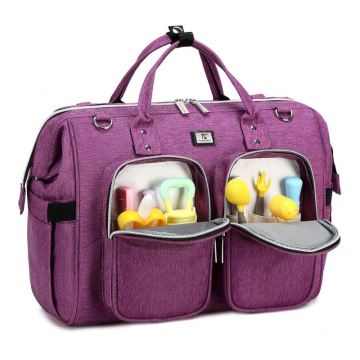 Free Sample Custom Nylon Designer Wholesale Luxury Waterproof Travel Tote Diaper Bag