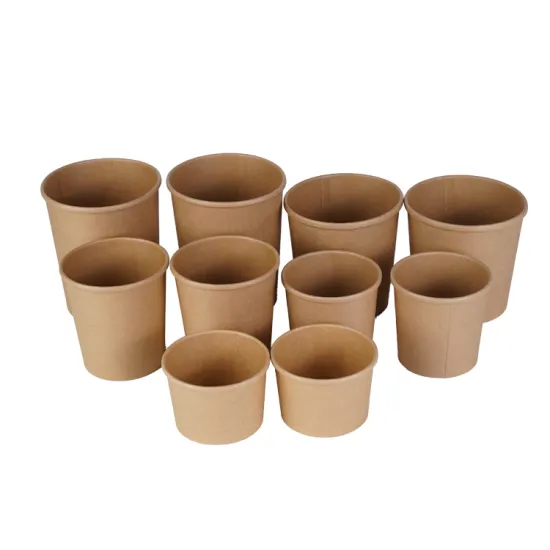 Low Price Wholesale Kraft Paper Bowls & Cups: Salad Bowls and Coffee Cups