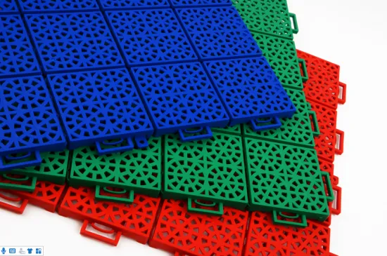 Soft connection anti-UV heat-tolerance flooring tiles