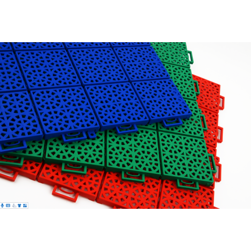 Soft connection anti-UV heat-tolerance flooring tiles