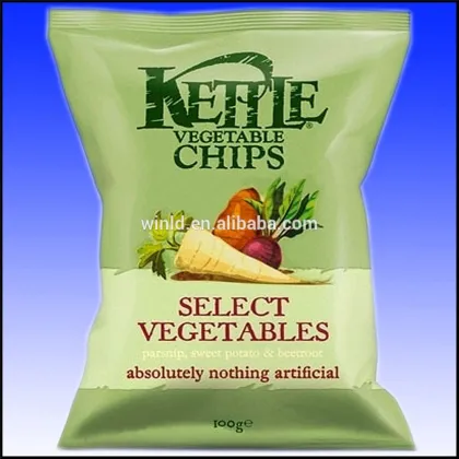 plastic Potato chips packing bag materials