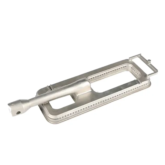 Custom High End Bbq Cast Stainless Steel Rectangle Easy To Clean Gas Grill Stainless Steel Burner