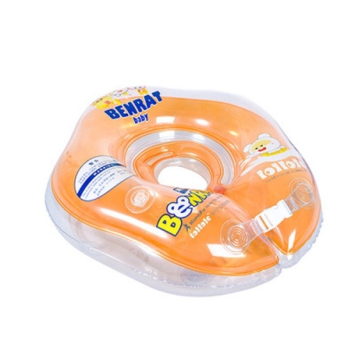 Anel de flutuação de banho de bebê com airbag duplo para banho