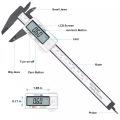 Plastic electronic digital display vernier caliper