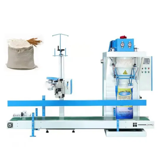 10kg, 25kg, 50kg Multifunctional Servo-Driven Grain Weighing and Packaging Machine