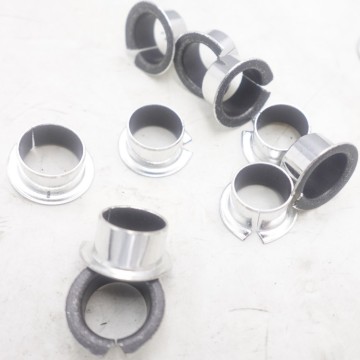 PCMF 081009.5 E PTFE Composite Plain Flanged Bushing - 8x10x9.5 mm Oilless Bushing Bearing