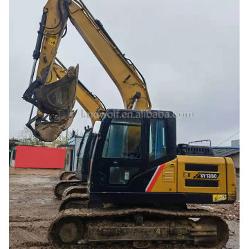 Used Sany SY135C 13 Ton Crawler Excavator for Sale