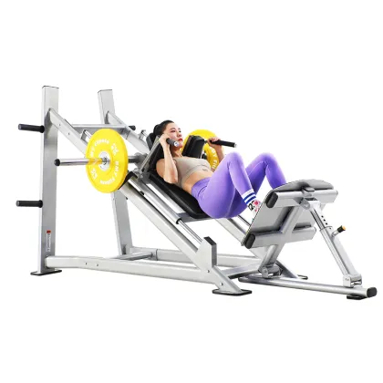 Oblique Squatting Machine Plate Loaded Fitness Equipment
