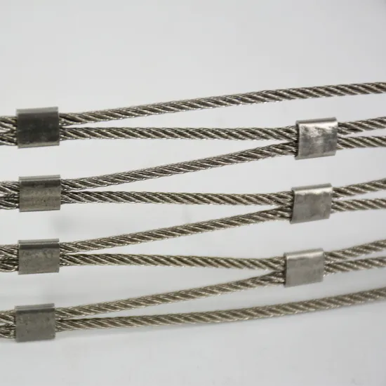 Flexible Stainless Steel Wire Rope Mesh Net for Zoo Enclosures