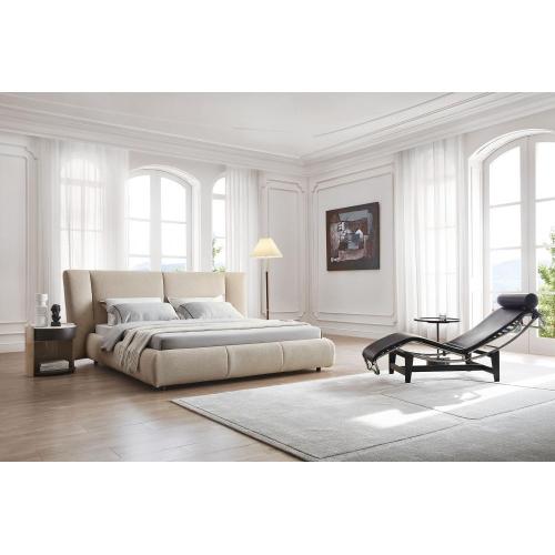 Unique Wonderful Solid Durable Antibacteria Bedroom Furniture High Quality Modern Fantastic Comfortable Leather Bed Manufactory
