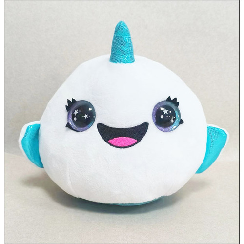 Fourrure de licorne en peluche mignonne