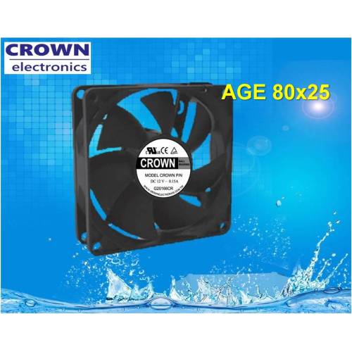 Ventilador de DC del servidor 80x25 A6 Business