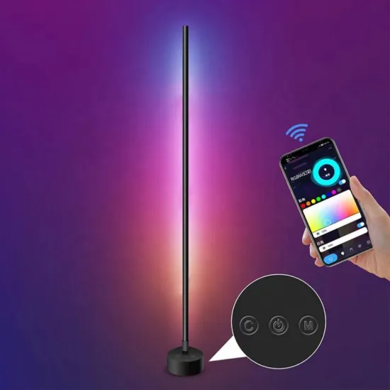 Modern Nordic LED Floor Lamp for Hotel Bedroom - Colorful Atmosphere Lamp with Creative App Control