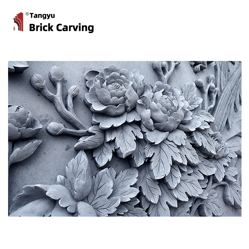 Wall decoration horizontal long relief