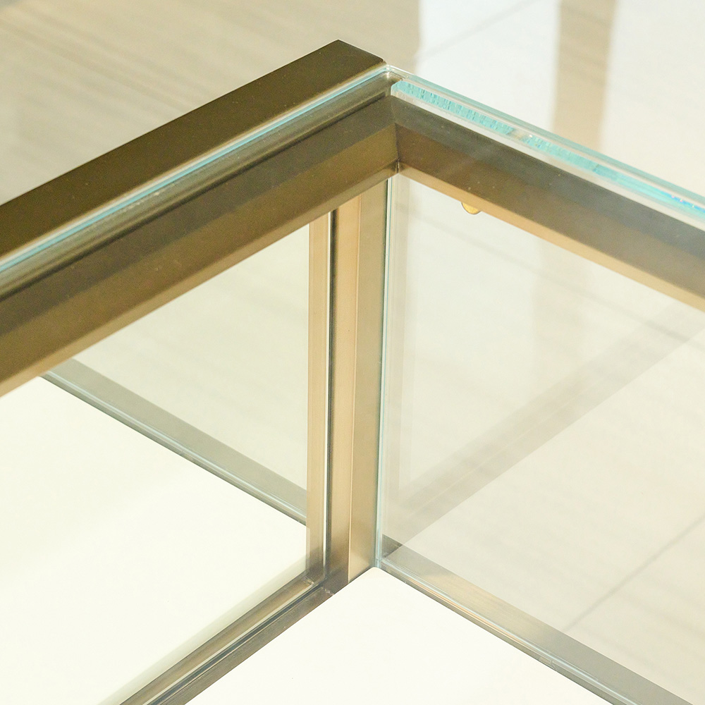 Gold Jewelry Display Cabinet