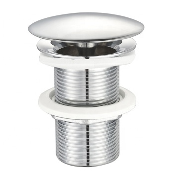 High Quality Brass Chrome Basin Drainer and Pop Up Waste Sink Drain
