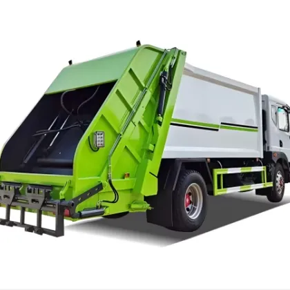 China Jianghuai Junling V7 Compression Garbage Truck for Urban Cleaning
