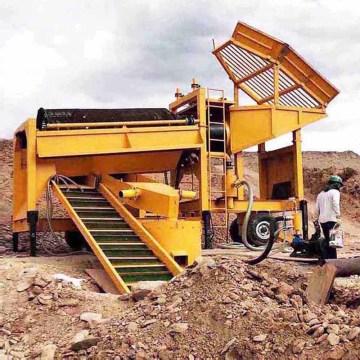 Mobile Drum Screening Gold Mining Machine - Placer Equipment with Core Components