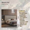 Soft and comfortable double bed