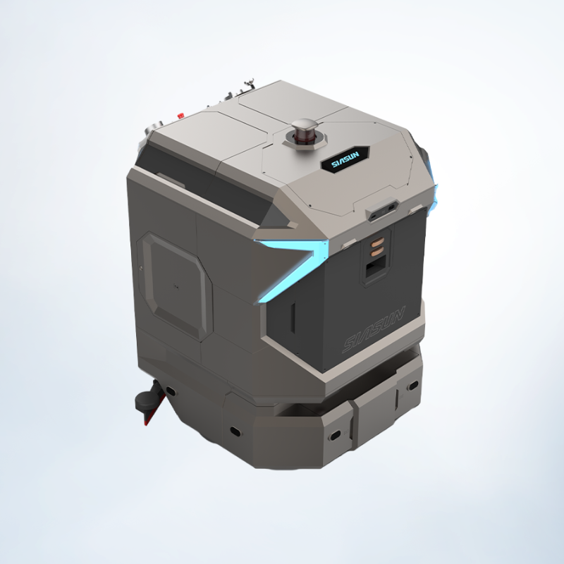 Grandes gabinetes de plástico termoformante para produtos de limpeza robóticos