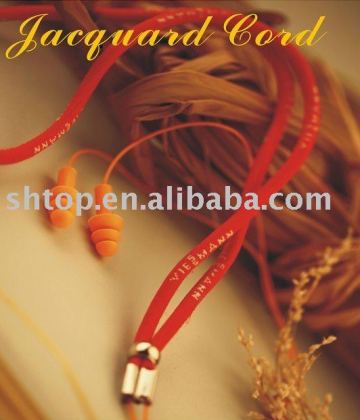 5mm Elastic Nylon Jacquard Cord Lanyard