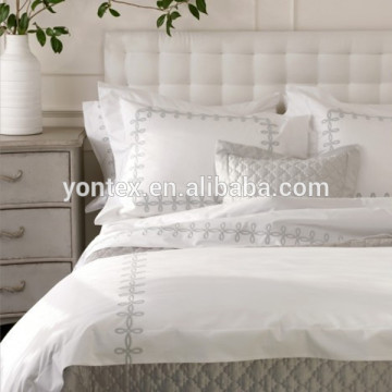 100% Cotton White Bedding Set For Hotel