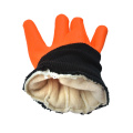 Cold Weather Hi Vis Orange PVC Coated Insulated Gloves