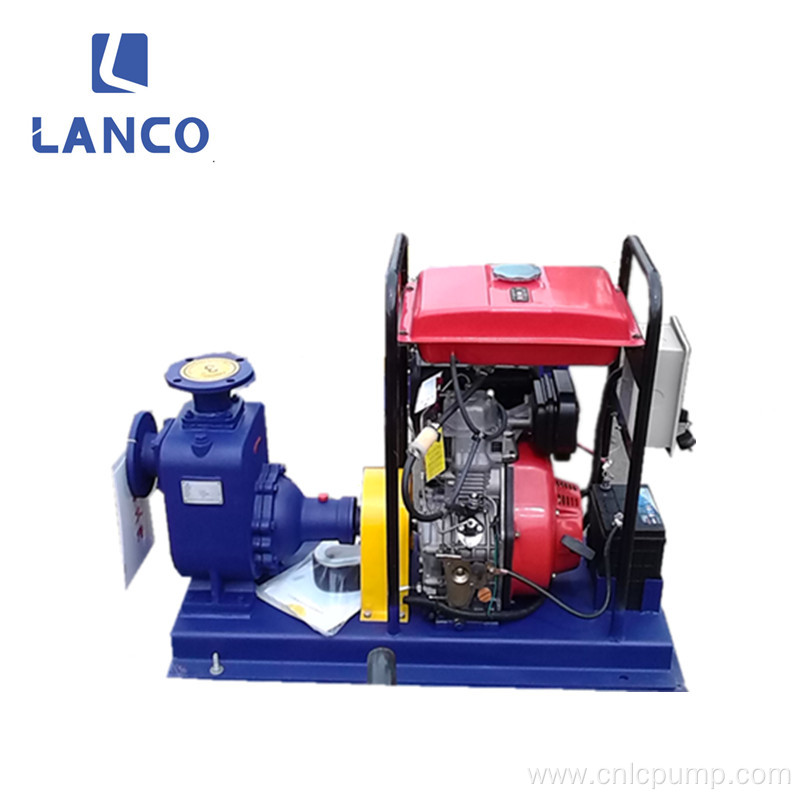 Trailer Mounted Diesel Engine Driven Sump Pumps