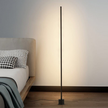 Modern Aluminium Line LED Floor Lamp for Living Room