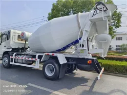 3m3 Dongfeng Concrete Mixer Truck
