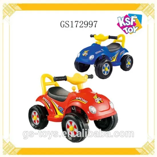 4 Wheel Driving Car Plastic Baby Ride On Car