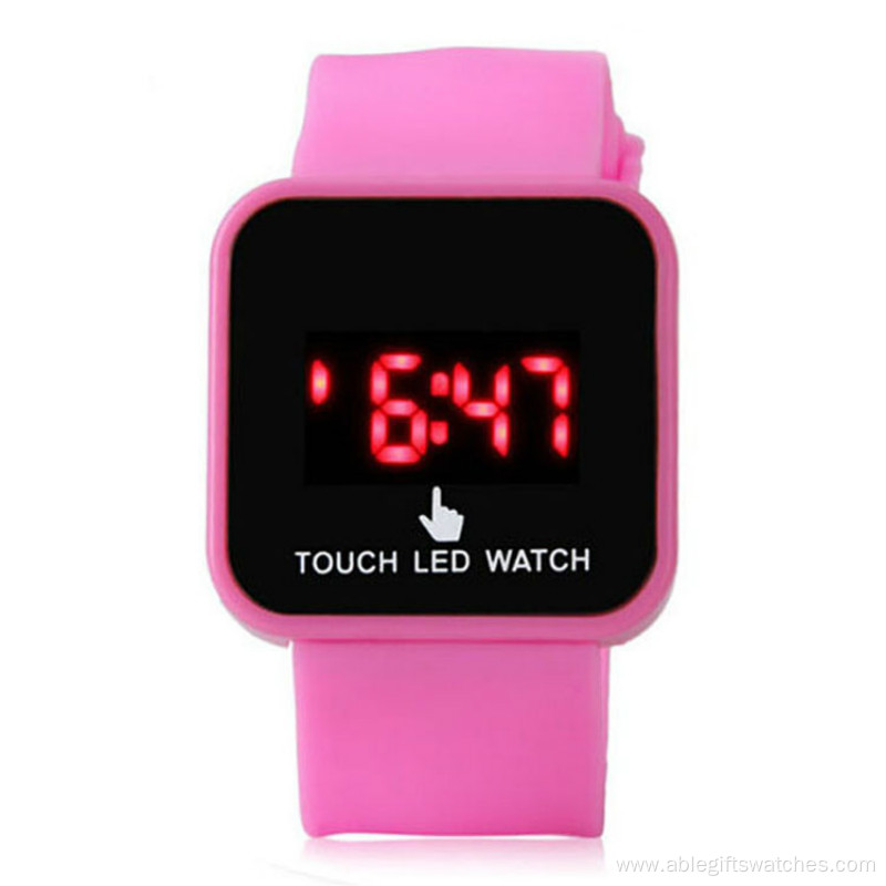 Multifunction Children Digital Wrist Jelly Led Watch