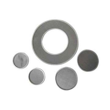 different shape woven filter mesh disk