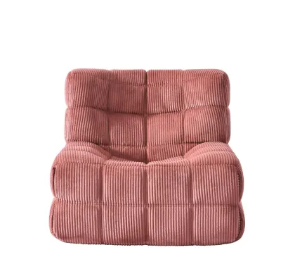 Waffle Pattern Compression Sofa for Small Spaces