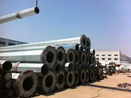 115kV Electric Power Steel Pole for MERALCO